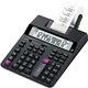 Casio HR-200RC Printing Calculator - Two-color Printing, Large Display, Dual Power - 12 Digits - 2.3" x 7.8" x 10.8" - Black - 1
