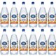 Crystal Geyser Natural Peach Sparkling Spring Water - Ready-to-Drink - Sugar Free - 42.27 fl oz (1.25 L) - 12 / Carton / Bottle