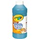 Crayola Washable Finger Paint - 16 fl oz - 1 Each - Blue