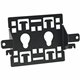 APC by Schneider Electric Mounting Bracket for Enclosure, Rack - Black - 1 Each