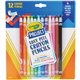 Crayola Project Easy Peel Crayon Pencils Set - 9" Length - Assorted - 12 / Pack
