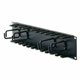 APC 2U Patch Cord Organizer - Cable Manager - Black - 2U Rack Height