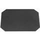 Dacasso Leatherette Cut Corner Placemat - Home, Office, Conference Room - 17" Length x 12" Width x 0.17" Thickness - Rectangular