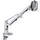 Novus LiftTEC 930+2089+000 Mounting Arm for Monitor - Silver, Black - 28" Screen Support - 17 lb Load Capacity - 75 x 100 - 1