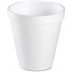 Dart 10 oz Insulated Foam Cups - Round - 25 / Bag - White - Styrofoam - Coffee, Cappuccino, Hot Chocolate, Tea, Hot Cider, Juice