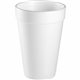 Dart 16 oz Insulated Foam Cups - 25 / Bag - 40 / Carton - White - Foam - Cold Drink, Hot Drink, Soft Drink