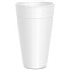 Dart 20 oz Insulated Foam Cups - 20 / Pack - Round - 25 / Carton - White - Foam - Beverage, Coffee, Cappuccino, Soft Drink, Juic