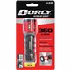 Dorcy Ultra HD Series Twist Flashlight - 360 lm Lumen - 3 x AAA - Battery - Impact Resistant - Black, Red