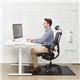 Deflecto Ergonomic Sit-Stand Chair Mat for Multi-surface - Workstation - 53" Length x 45" Width x 0.80" Depth - Rectangular - Fo