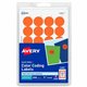 Avery Printable Color Coding Round Labels, 3/4 Inch Diameter, Orange, 1,008 Customizable Labels (05465) - Avery Color-Coding Lab
