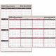 At-A-Glance Vertical Horizontal Reversible Erasable Quarterly Wall Calendar - Large Size - Julian Dates - Yearly, Quarterly - 12