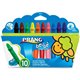 Prang be-be Jumbo Crayons - Assorted - 10 / Set