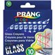 Prang Decor Glass Crayons - Assorted - 10 / Set