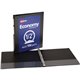 Avery Economy View Binder - 1/2" Binder Capacity - Letter - 8 1/2" x 11" Sheet Size - 100 Sheet Capacity - 3 x Round Ring Fasten