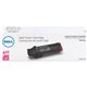 Dell Original High Yield Laser Toner Cartridge - Magenta - 1 Each - 2500 Pages