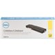 Dell Original Laser Toner Cartridge - Yellow - 1 Each - 1200 Pages