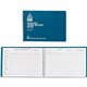 Dome Simplified Home Budget Book - 64 Sheet(s) - Wire Bound - 10.50" x 7.50" Sheet Size - White - White Sheet(s) - Blue Cover - 