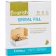 Duck Brand Flourish Spiral Cushion Fill - Mess-free, Easy to Use - Brown - 6Each