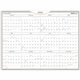 At-A-Glance WallMates Self-Adhesive Dry-Erase Calendar - Large Size - Yearly - 12 Month - January 2024 - December 2024 - 18" x 2