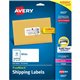 Avery TrueBlock Shipping Labels, Sure Feed Technology, Permanent Adhesive, 2" x 4" , 250 Labels (6427) - Avery Shipping Labels, 