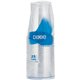 Dixie 16 oz Cold Cups by GP Pro - 25 / Pack - Clear - PETE Plastic - Soda, Iced Coffee, Sample, Restaurant, Coffee Shop, Breakro
