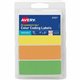 Avery Color-Coding Removable Labels, 1" x 3" , Assorted Neon Colors, Non-Printable, 72 Blank Labels Total (6722) - Avery Removab