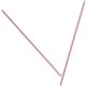 Dixie Plastic Stirrers by GP Pro - 5.5" Length - Plastic - 1000 / Box - White