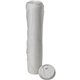 Dixie Large Reclosable Hot Cup Lids by GP Pro - Round - Plastic - 100 / Pack - White