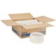Dixie Pathways 8-1/2" Mediumweight Paper Plates by GP Pro - 125 / Pack - Pathways - Microwave Safe - White - Paper Body - 4 / Ca