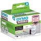 Dymo Barcode Label - 3/4" Width x 2 33/64" Length - Direct Thermal - White - Plastic - 900 / Roll - 900 Total Label(s) - 1 Each